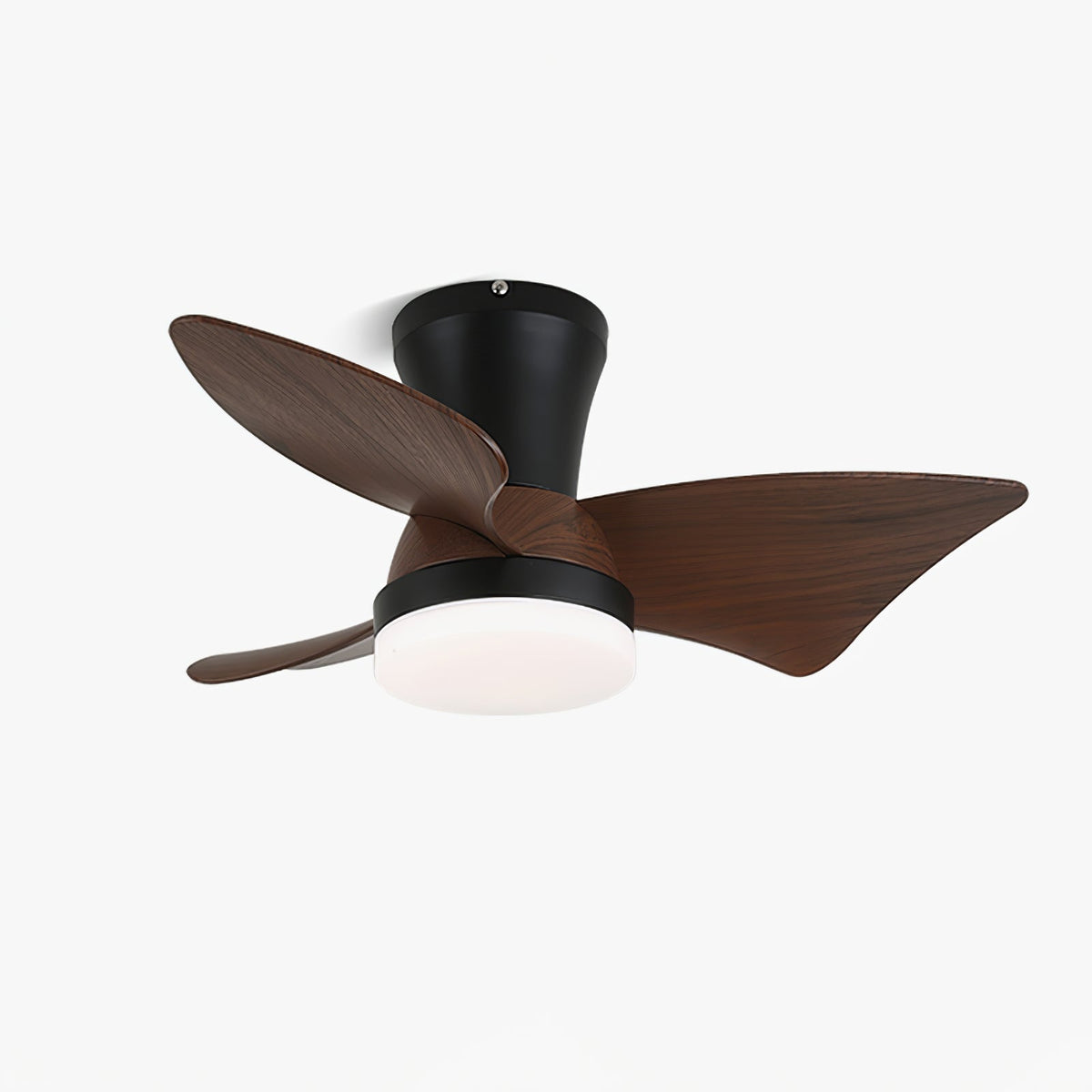 Luvora ventilador de techo con luz minimalista de madera