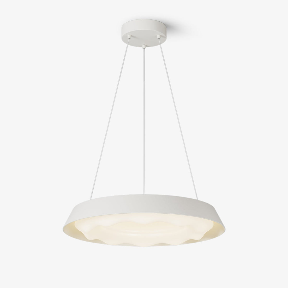 Vadoror lámpara colgante moderna minimalista con efecto onda