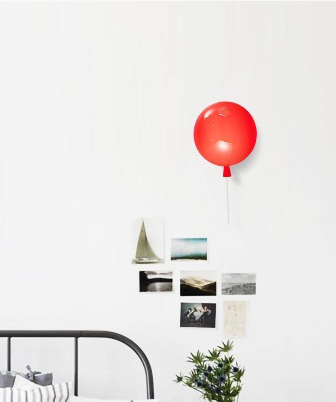 Kiri aplique de pared Cheerful Balloon Dream de plástico