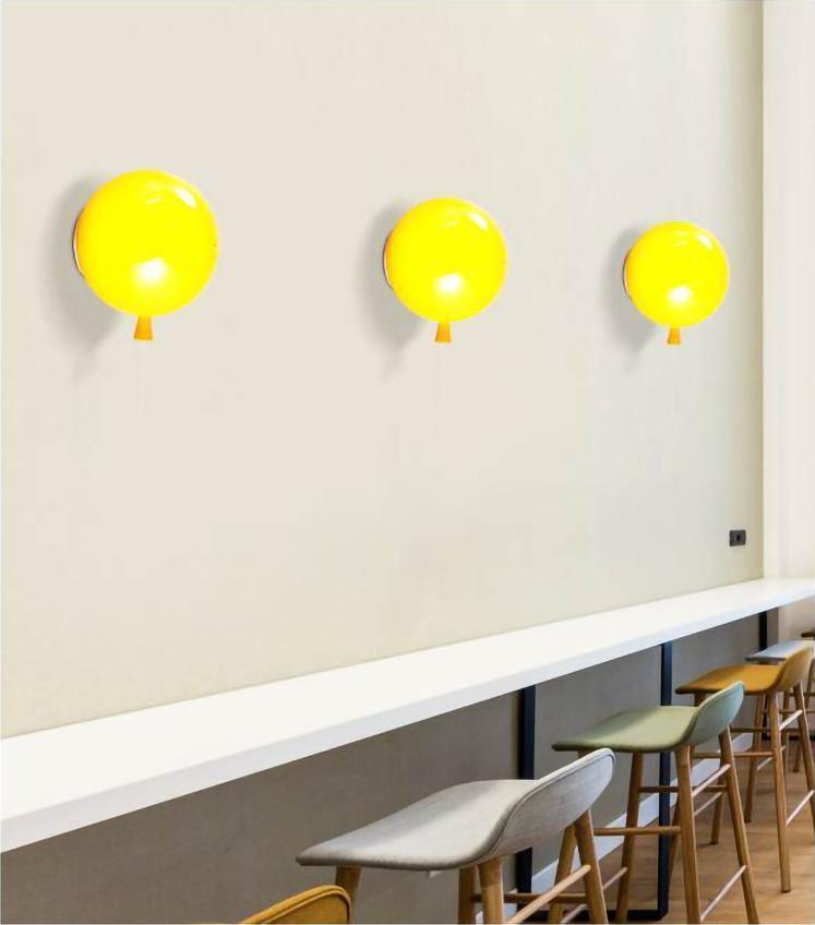 Kiri aplique de pared Cheerful Balloon Dream de plástico