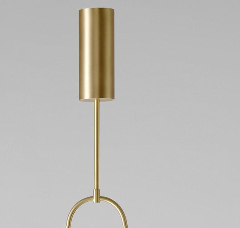 Lustra Chandelier Mobile Black Minimalist
