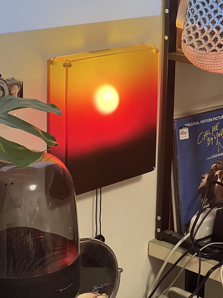 Sunset aplique de pared