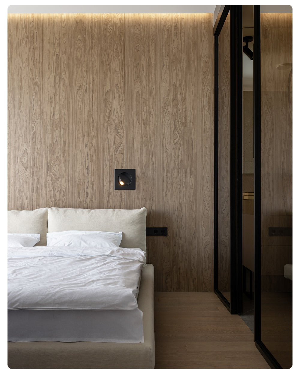 Evander aplique de pared