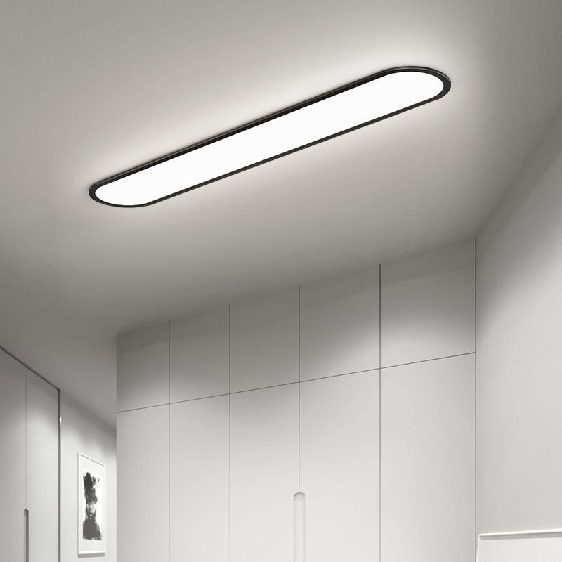 Arisha Lámpara de Techo Flush Mount Oval Minimalista