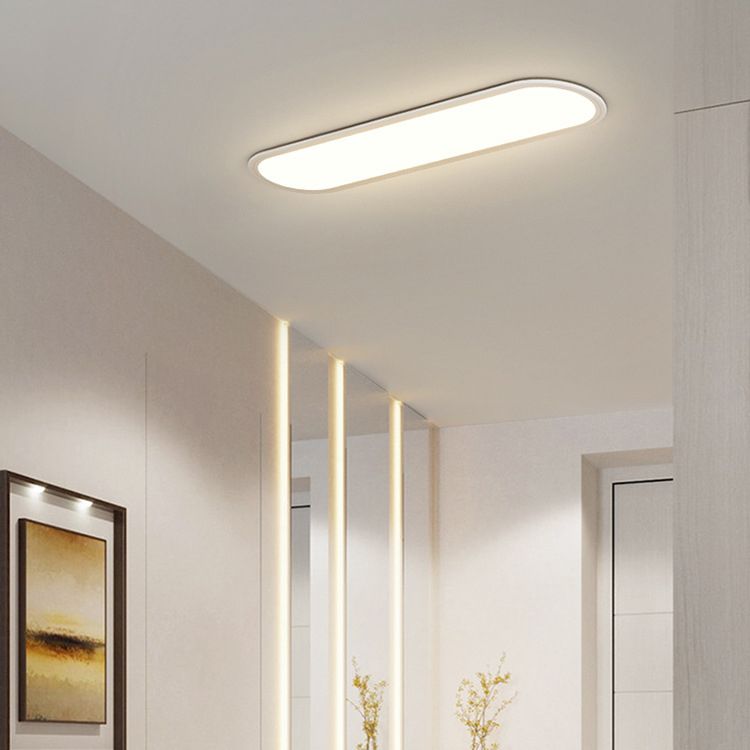 Arisha Lámpara de Techo Flush Mount Oval Minimalista