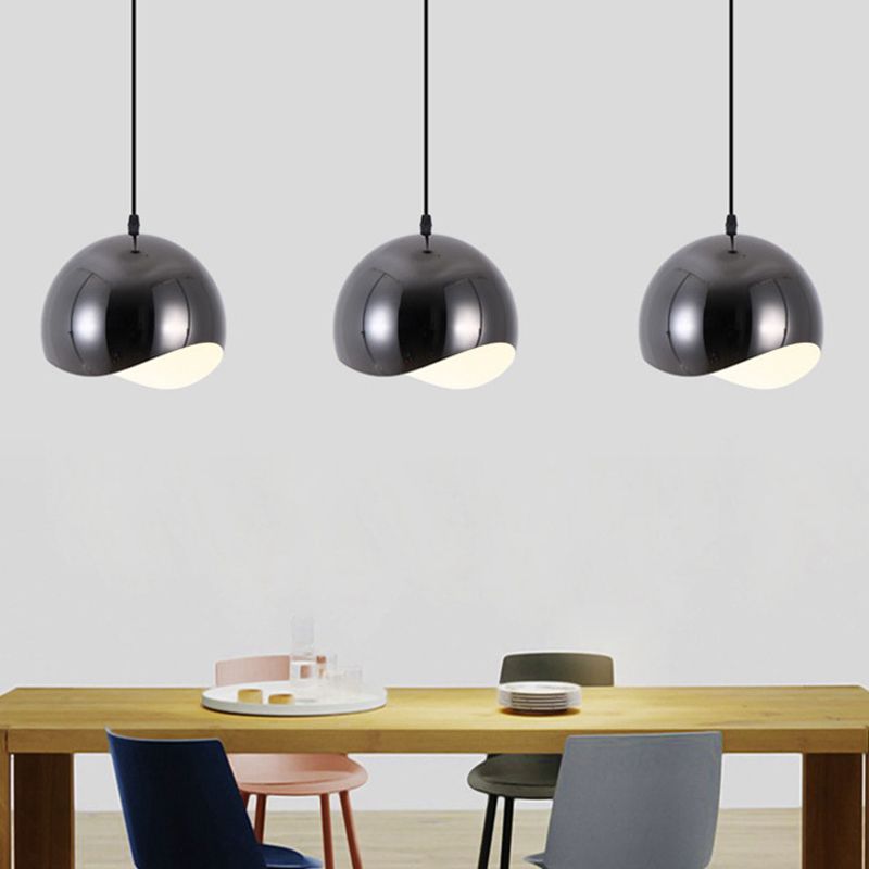 Arisha Nórdica Moderna Diseño Metal Lámpara Colgante Negra/Dorada Rosa/Croma