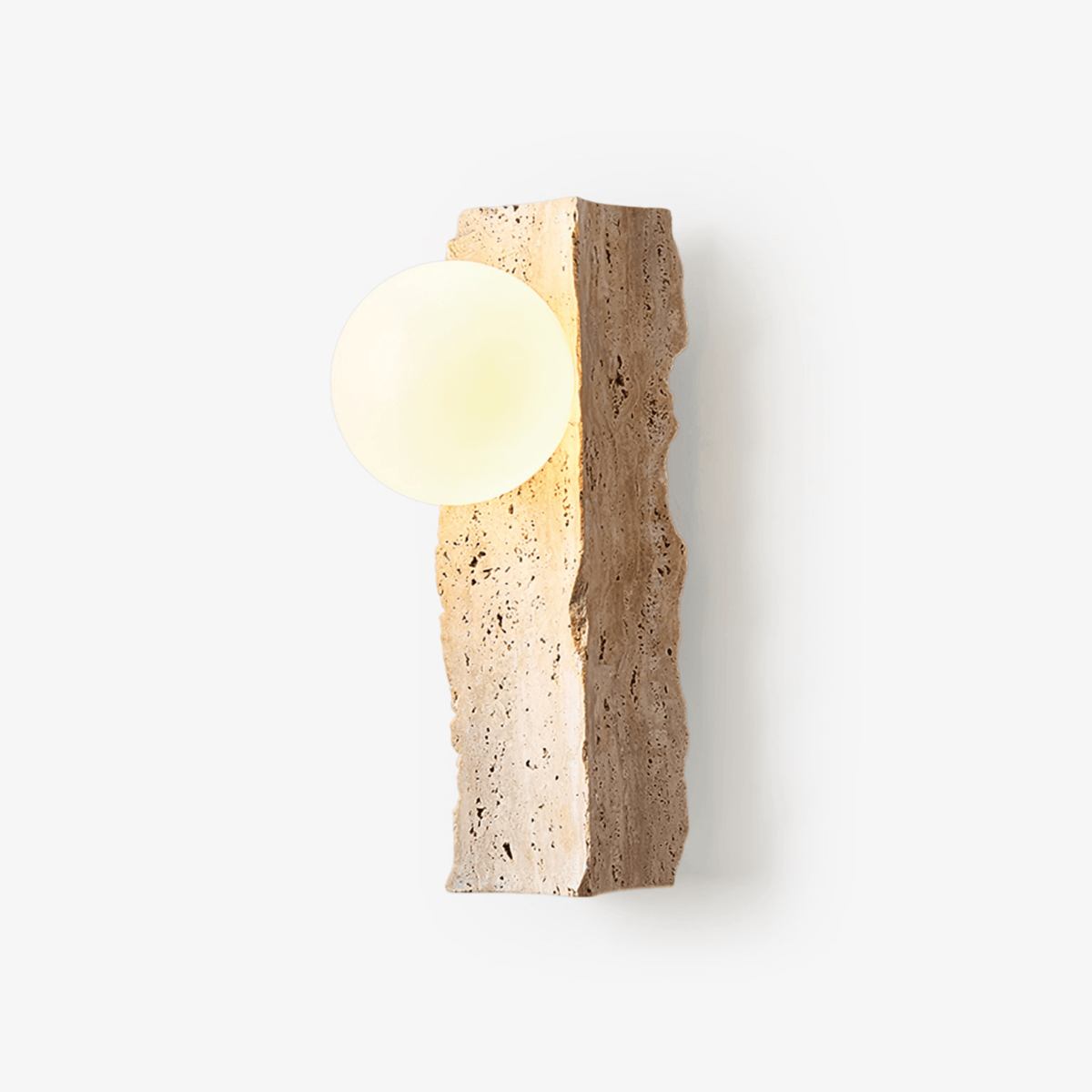 Elnoren aplique de pared en travertino