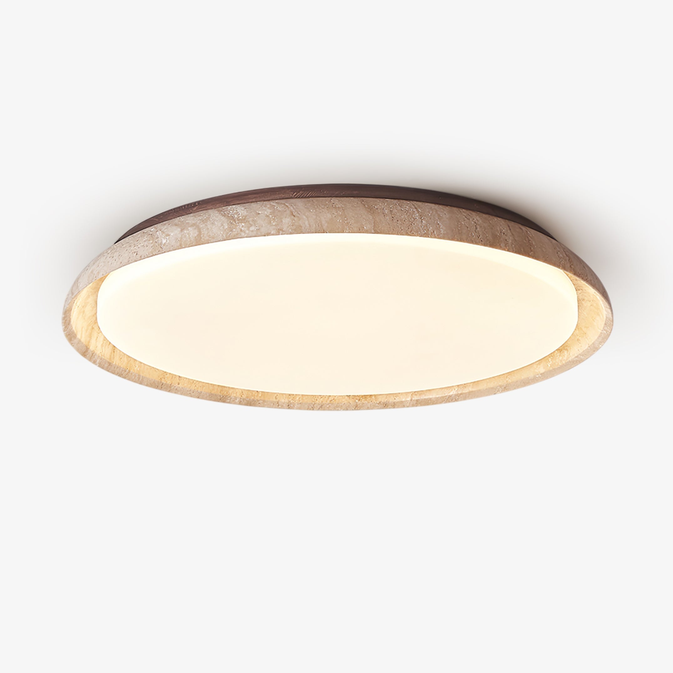 Elvinila Luz de Techo Minimalista de Travertino