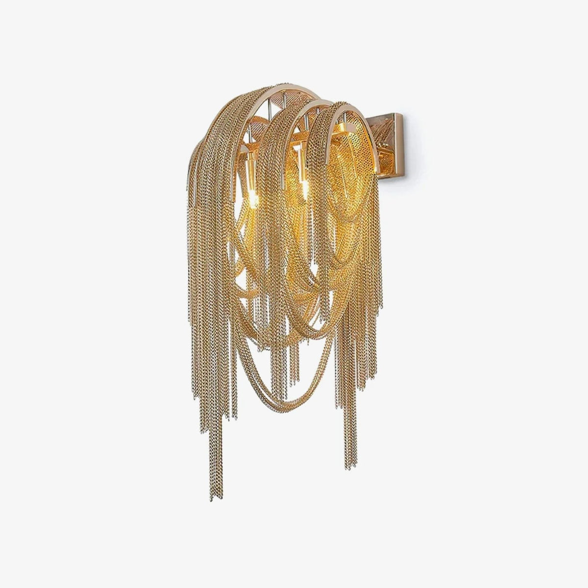 Chains aplique de pared Postmodern de lujo Tassel