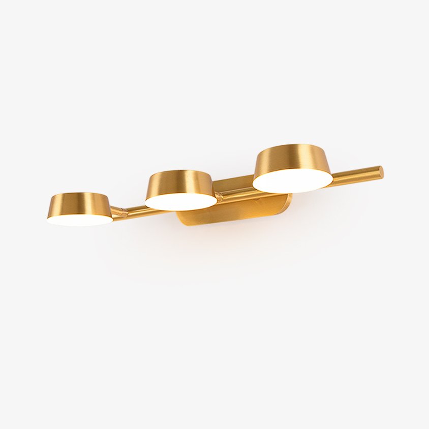 Xara aplique de pared Premium elegancia en latón para espejo