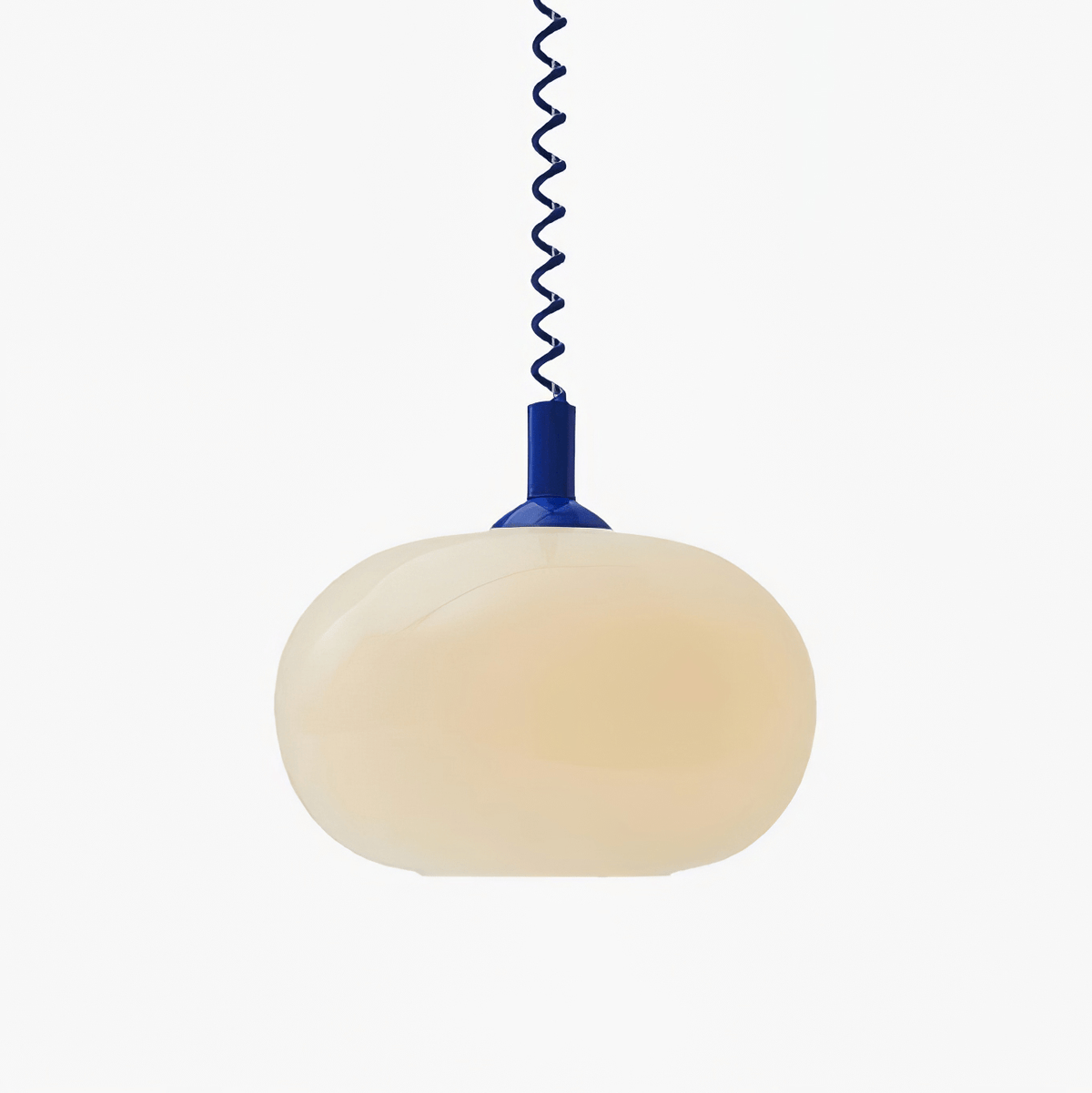 Euvora vidrio lámpara colgante de estilo clásico