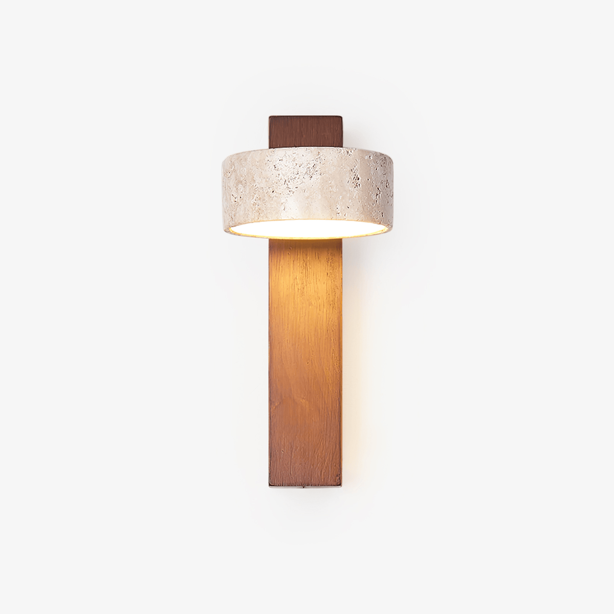 Tavalina aplique de pared Cylinder-Stack travertino