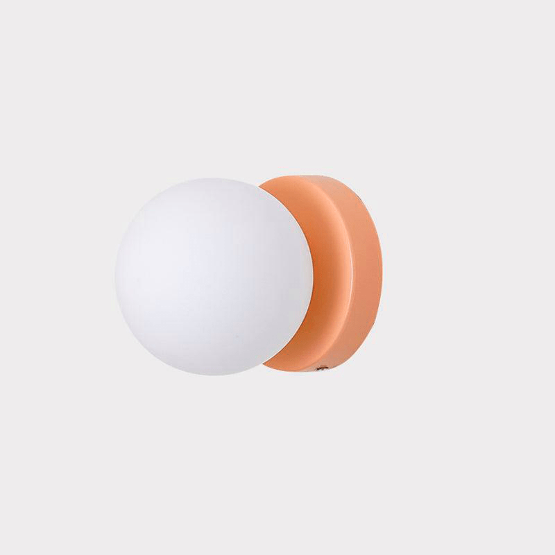 Celarella aplique de pared moderno minimalista de vidrio