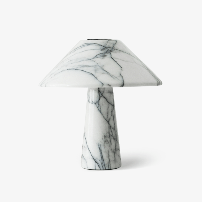 Dashiell lámpara de mesa moderna de mármol