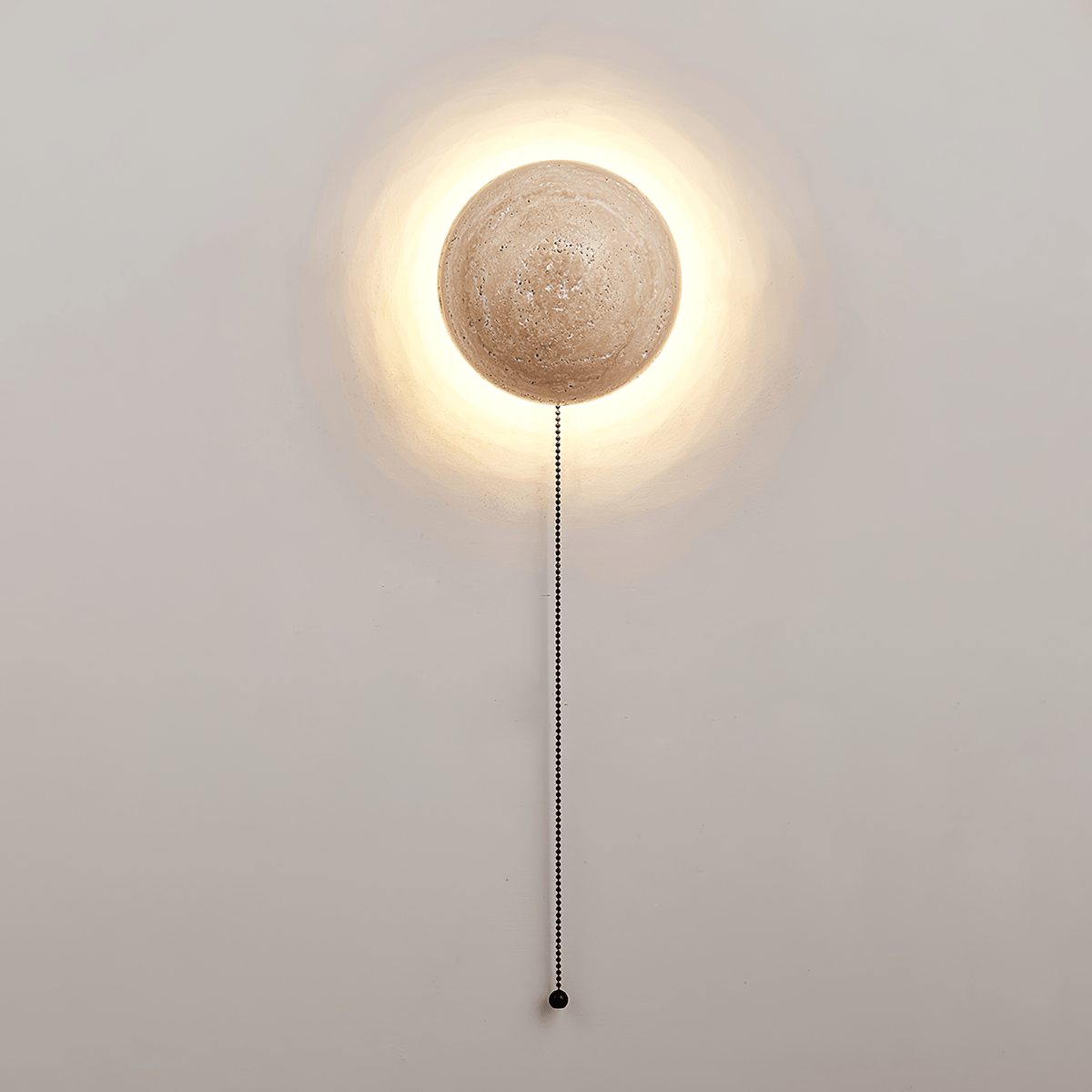 Vexael aplique de pared minimalista de travertino