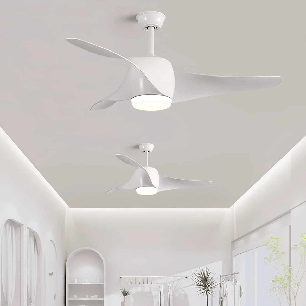 Cirivella ventilador de techo con luz
