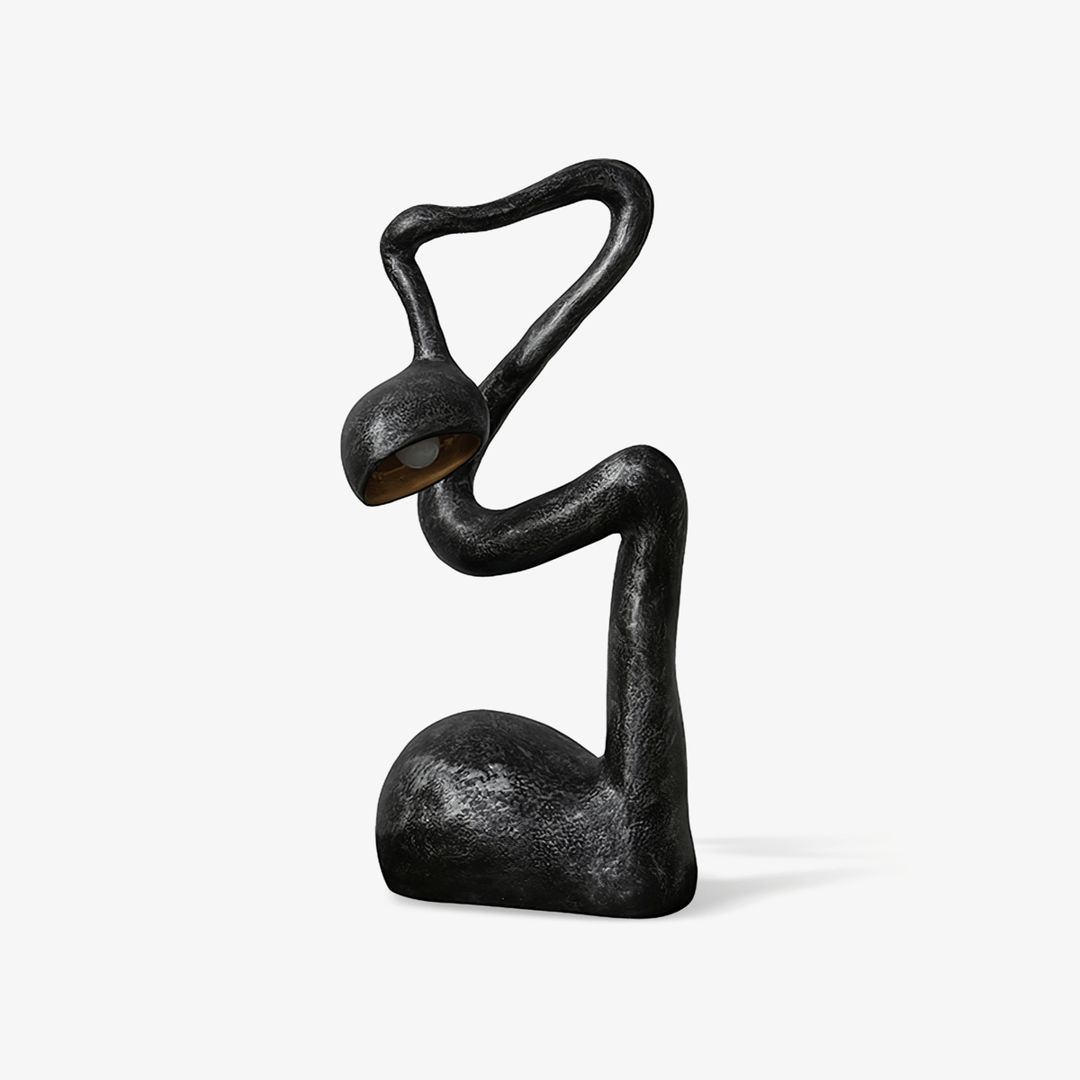 Twist lámpara de mesa negra