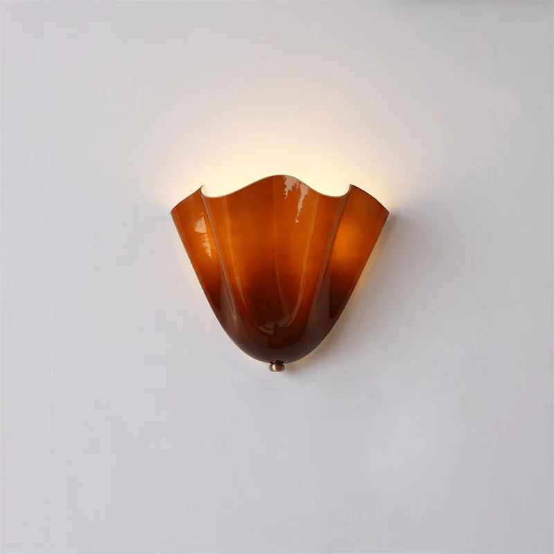 Renenielle aplique de pared con curvas suaves