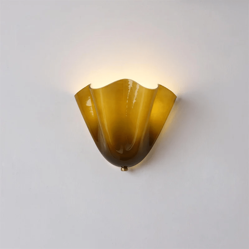 Renenielle aplique de pared con curvas suaves