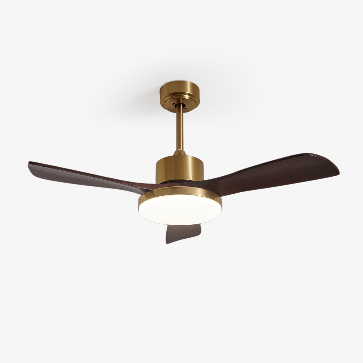 Xen ventilador de techo con luz moderno de madera