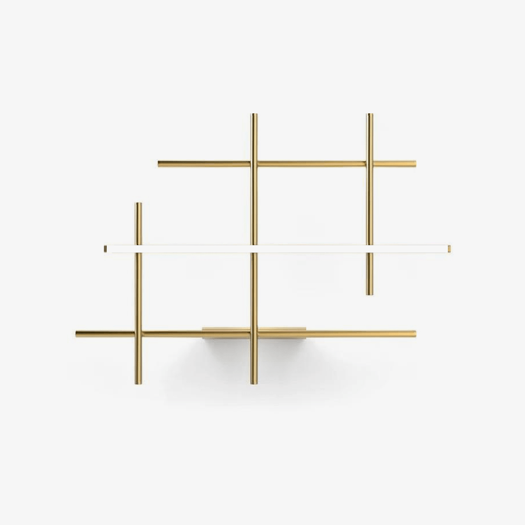 Geometric aplique de pared lineal