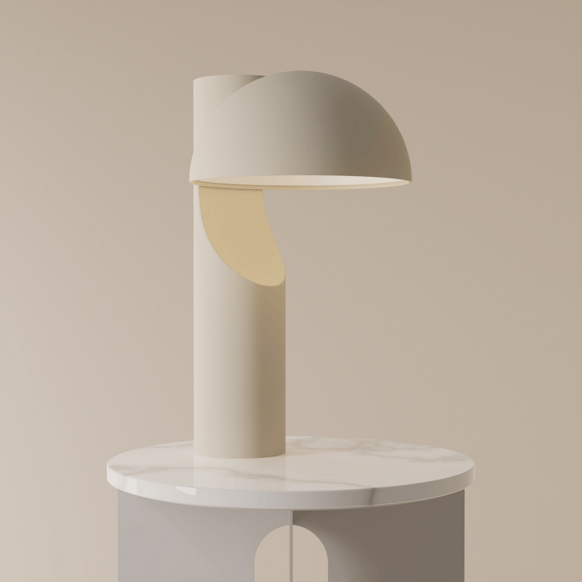 Belviora lámpara de mesa minimalista