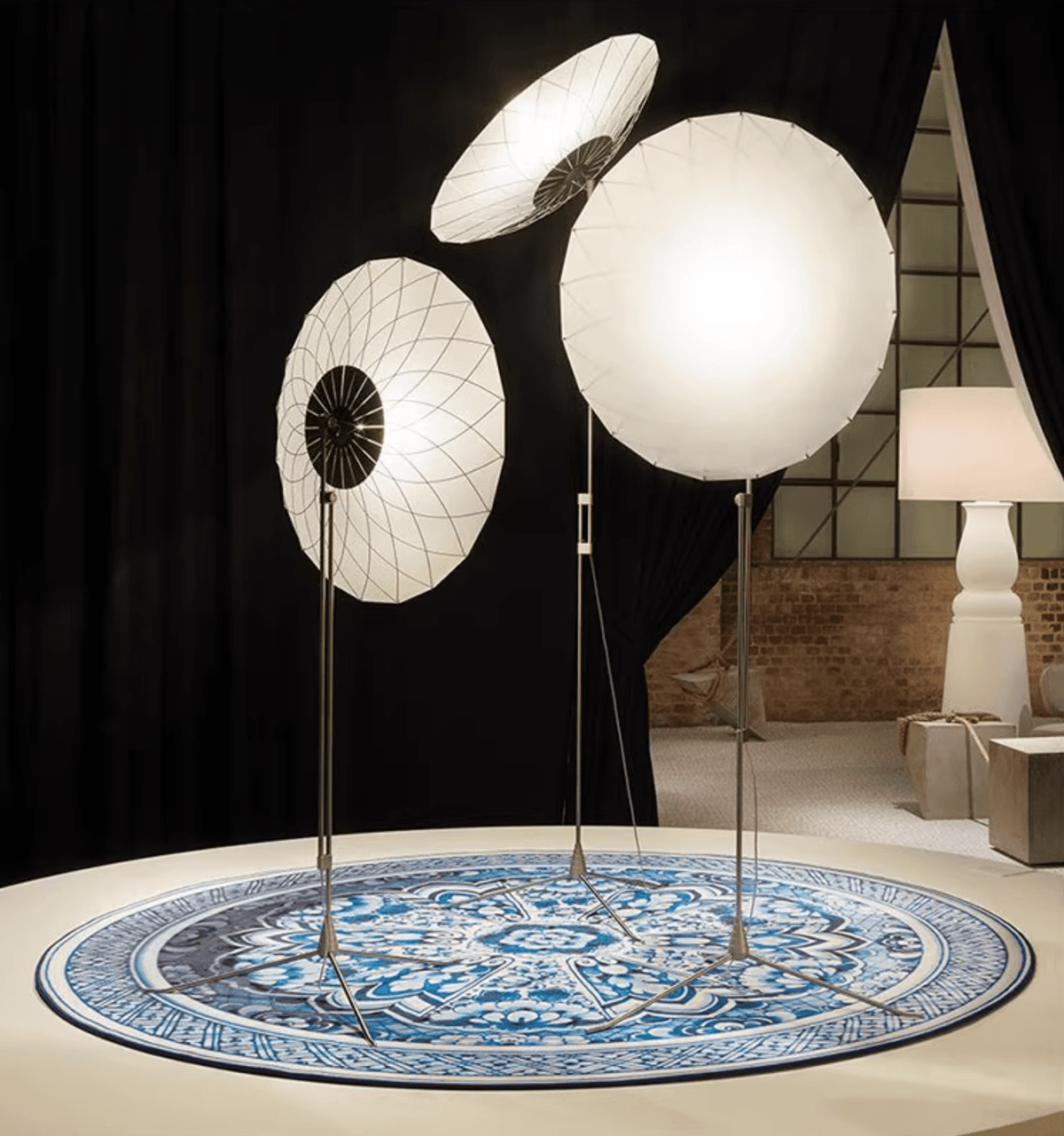 Vaelcourt lámpara de pie Radiant Floral