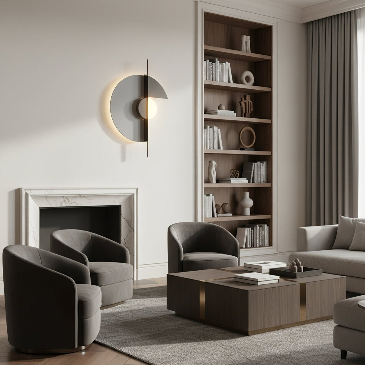 Selmaris aplique de pared Eclipse