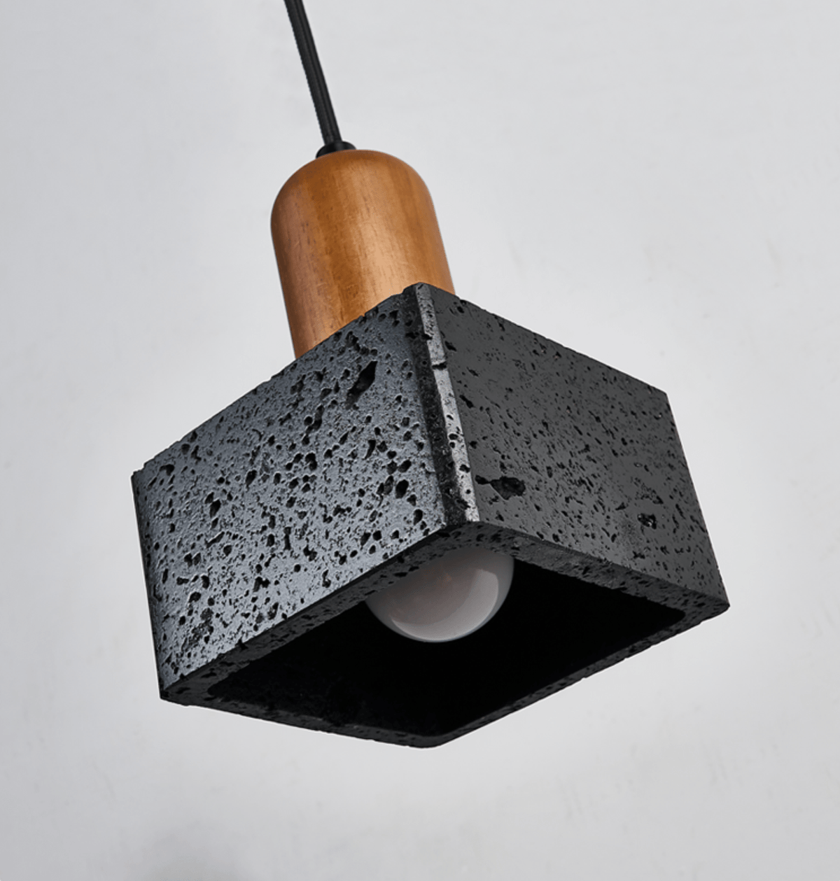 Lava lámpara colgante Cube