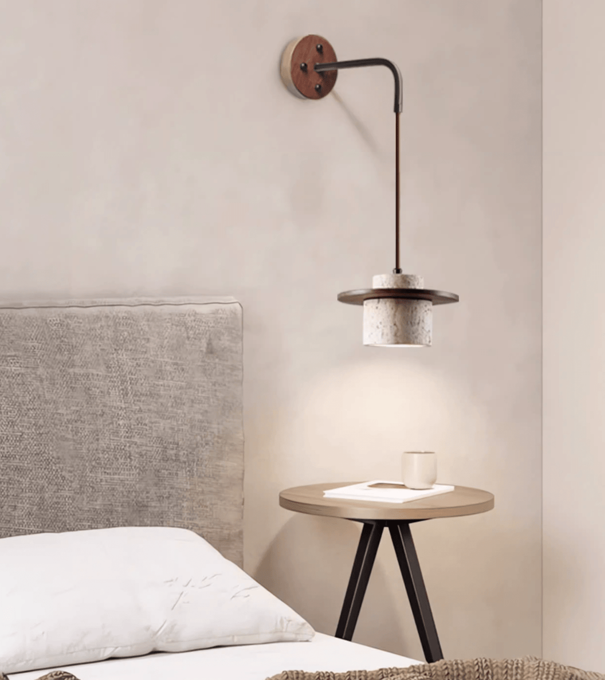 Neririse aplique de pared cilíndrico