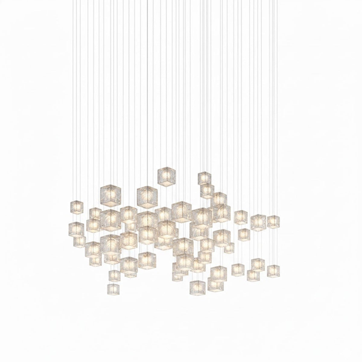 PixelMatrix lámpara de araña de cristal