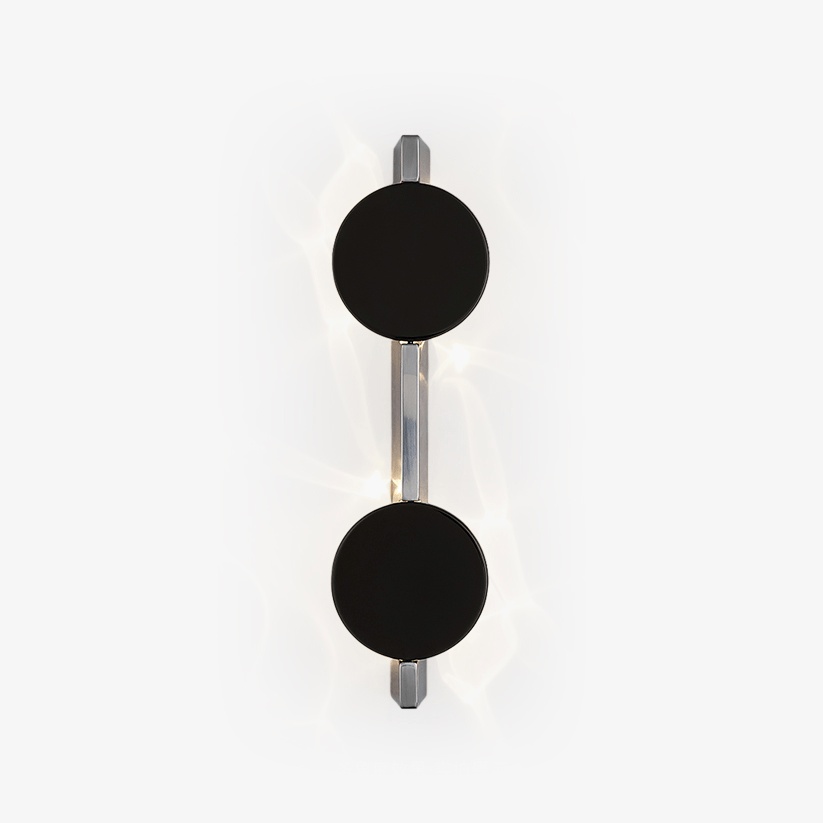 Pethr aplique de pared onda minimalista de acero