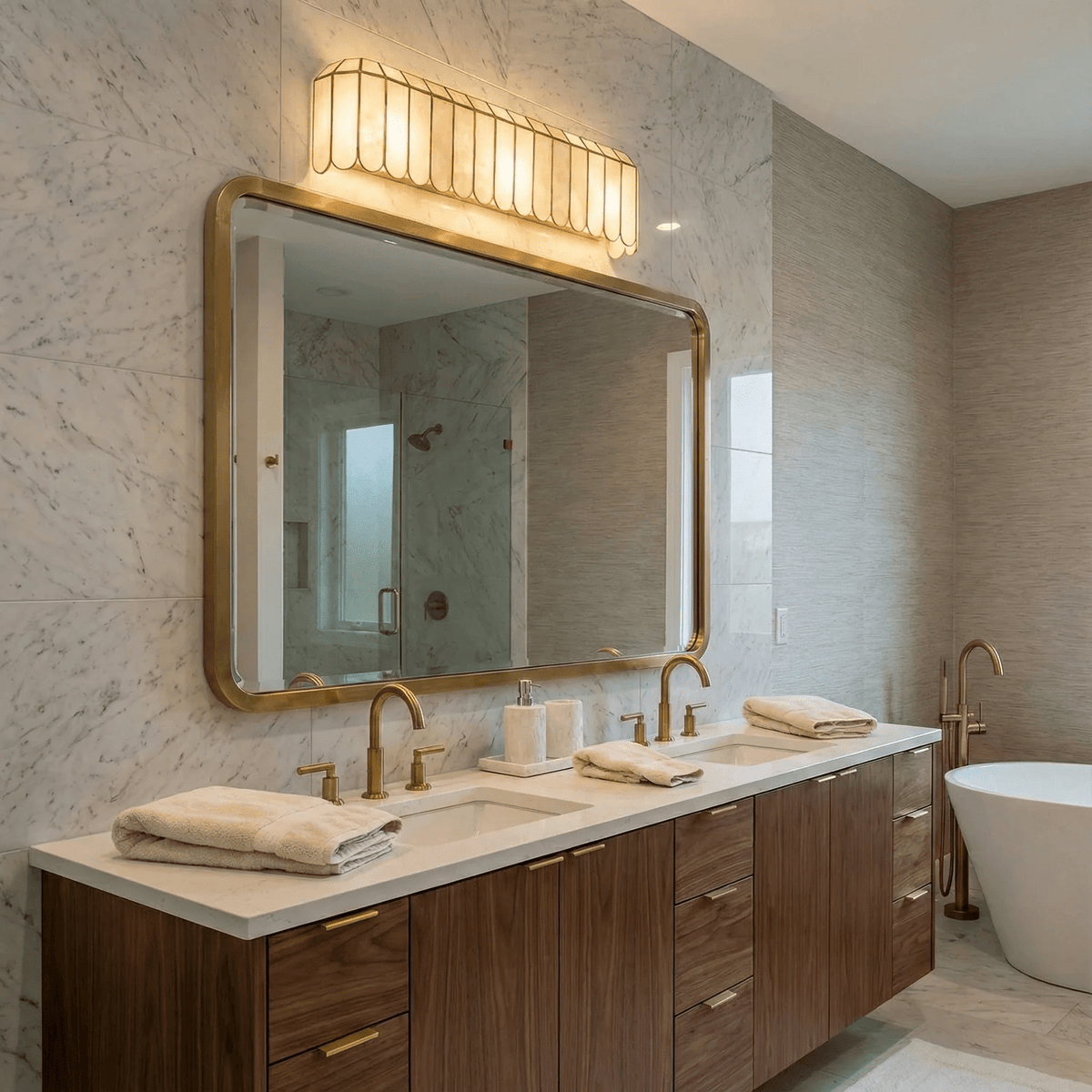 Ivory aplique de pared
