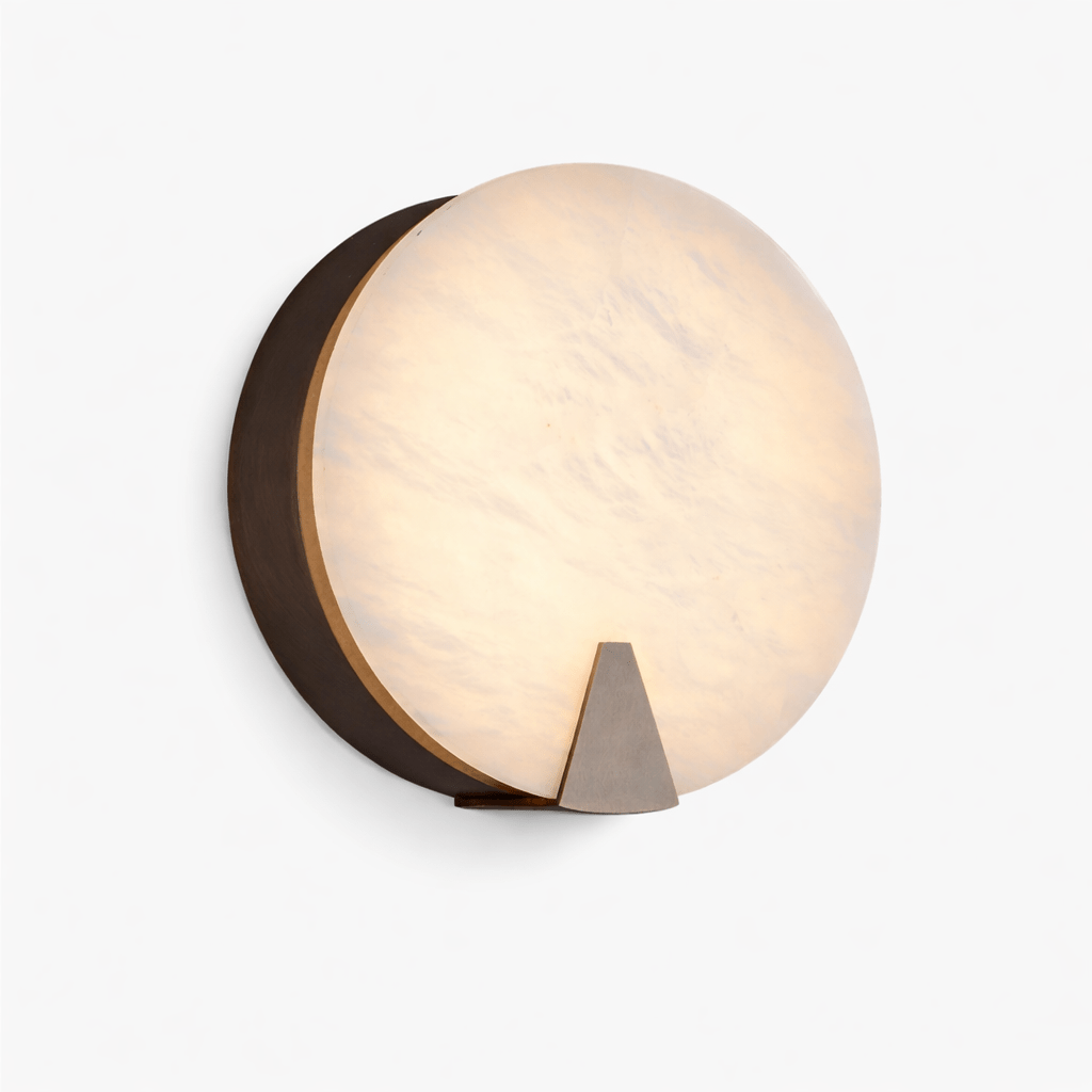 Albirira Halo aplique de pared alabastro