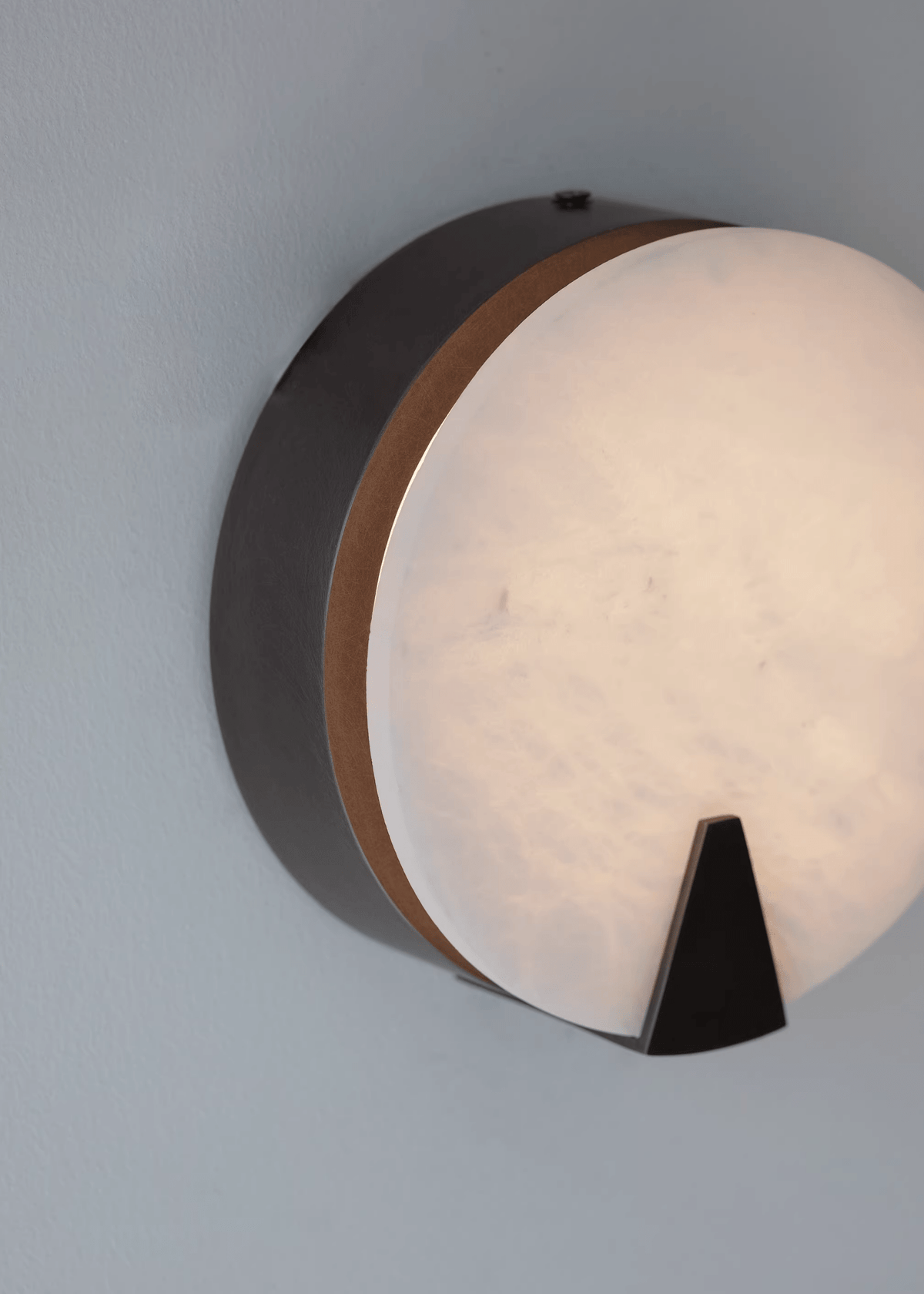 Albirira Halo aplique de pared alabastro