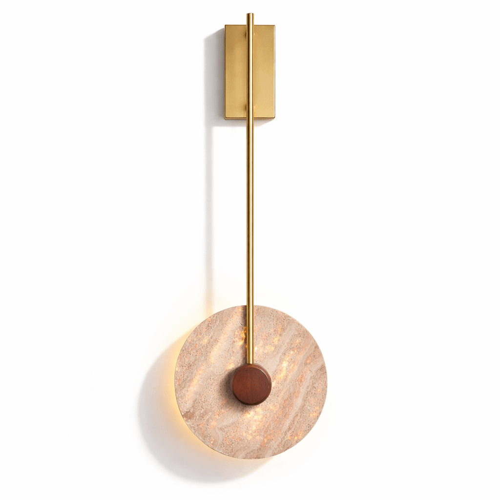 Solven aplique de pared travertino