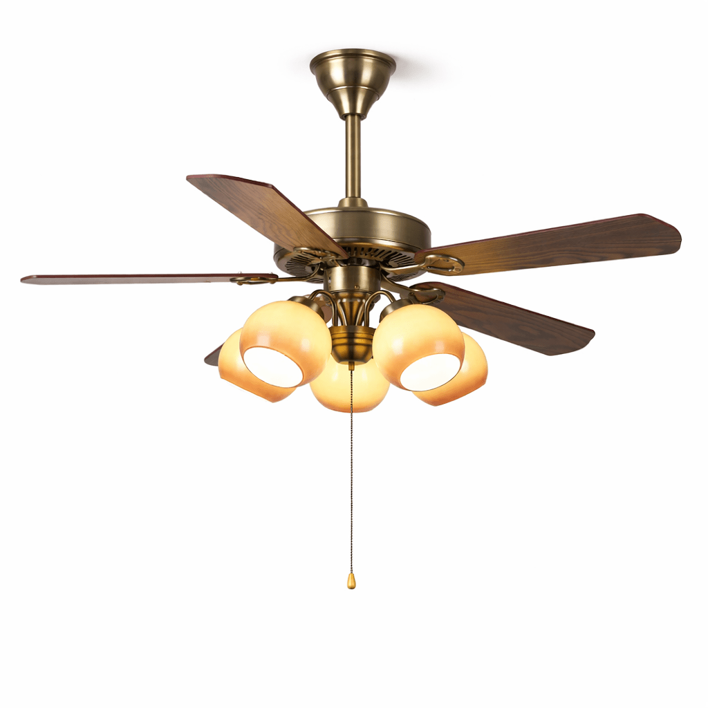 Beaumont ventilador de techo con luz vintage