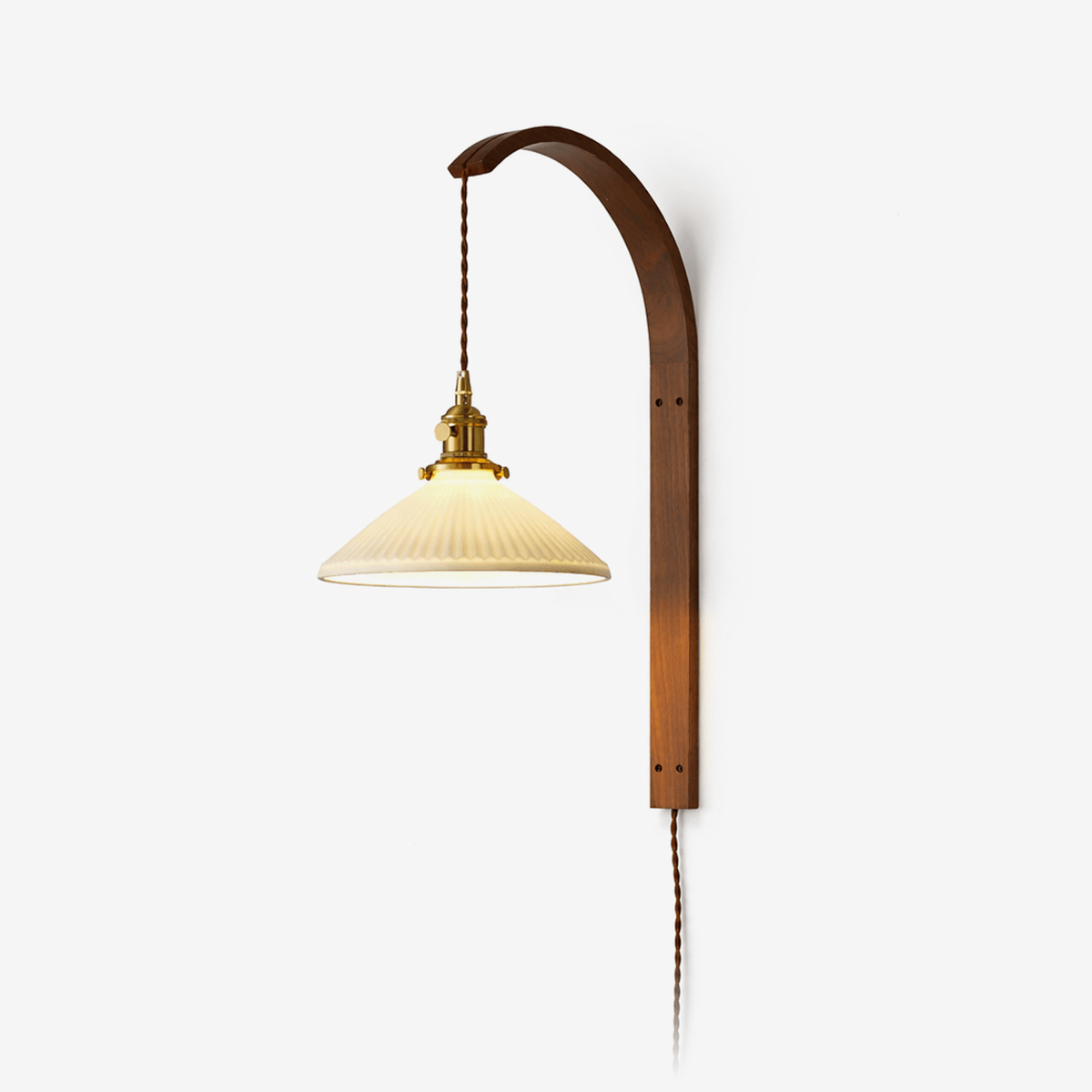 Arvyn aplique de pared de madera