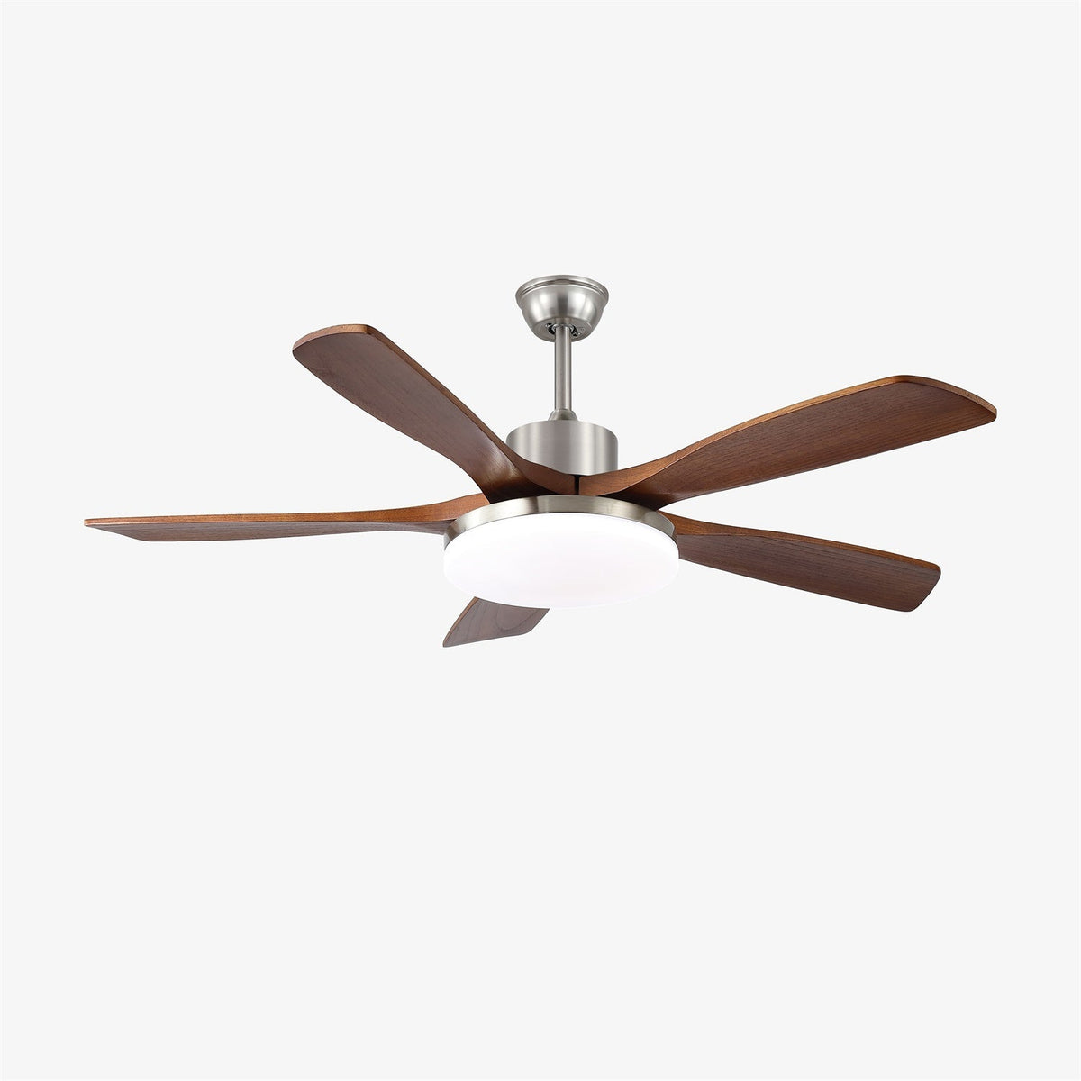 Alduira ventilador de techo con luz moderno de madera