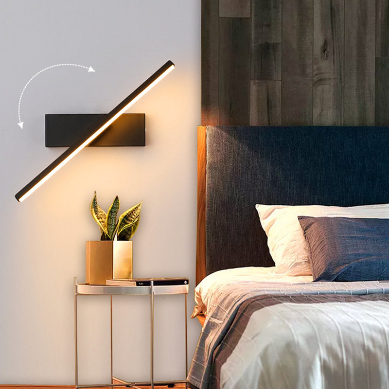 Arisha Moderno Aplique de Pared Giratorio Rectangular/Lineal Metal