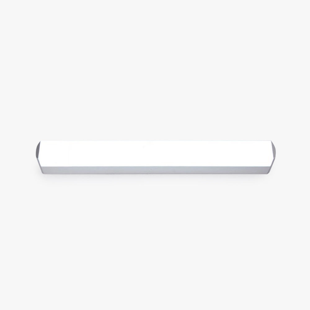Arisha Minimalista Lineal Metal/Acrílico LED Aplique de Pared Blanco