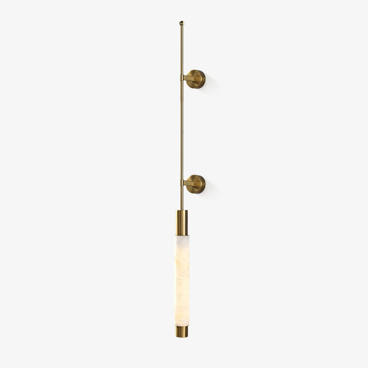 Rico aplique de pared minimalista en alabastro