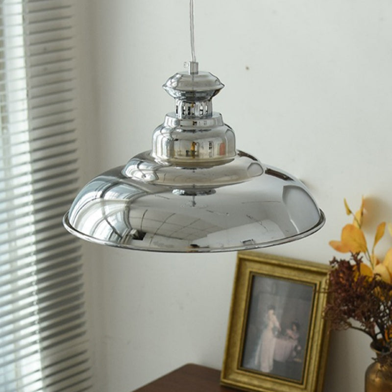 Silva Industrial LED Lámpara colgante Cromo Metal Salón/Dormitorio
