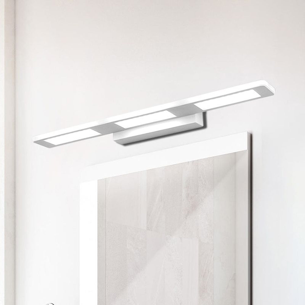Arisha Moderno Rectángulo Metal/Acrílico LED Aplique de Pared Blanco