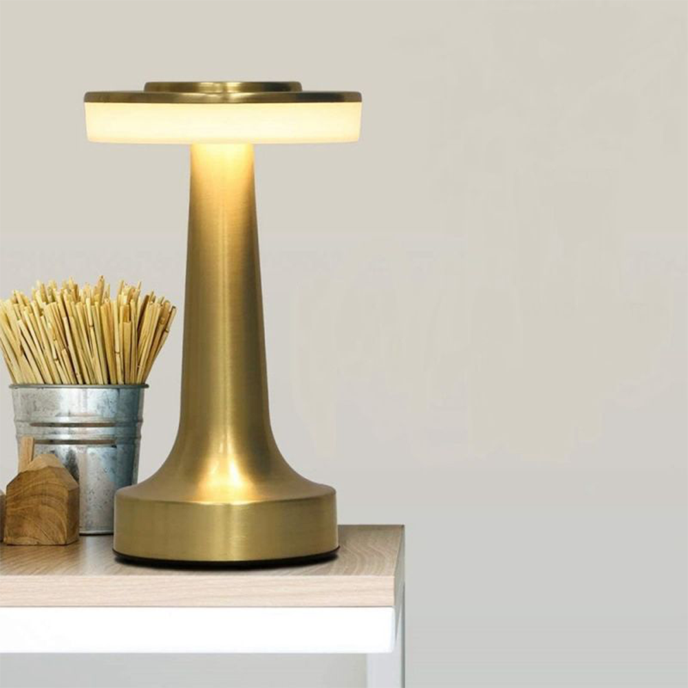 Arisha Moderna Minimalista Lámpara de Mesa Plata/Oro Rosa/Oro