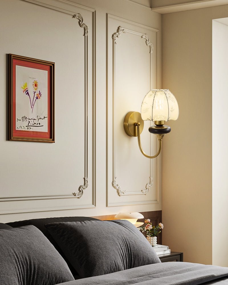 Zorvyn aplique de pared Floral