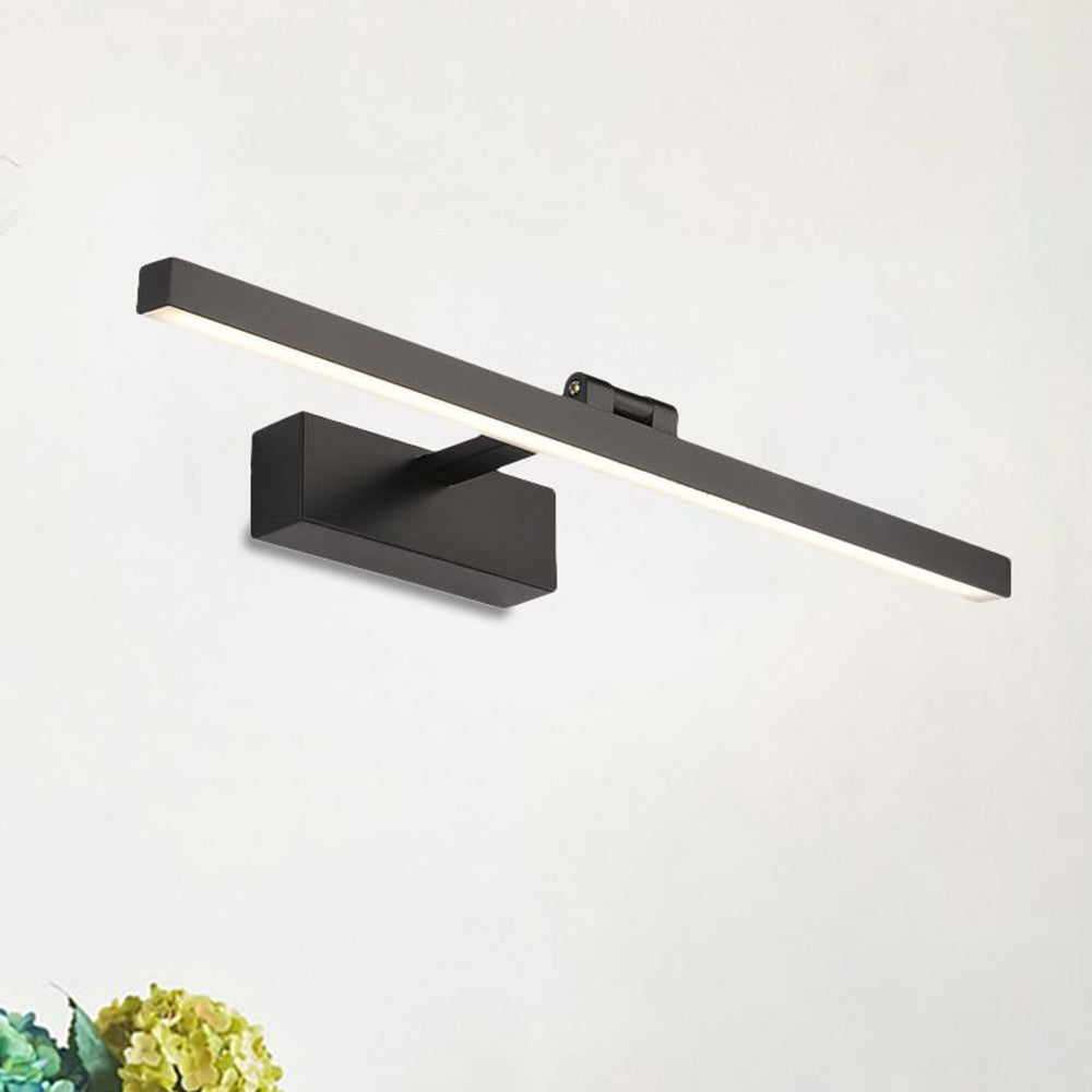 Arisha Nórdico Rectangular Metal Aplique de Pared Blanco/Negro