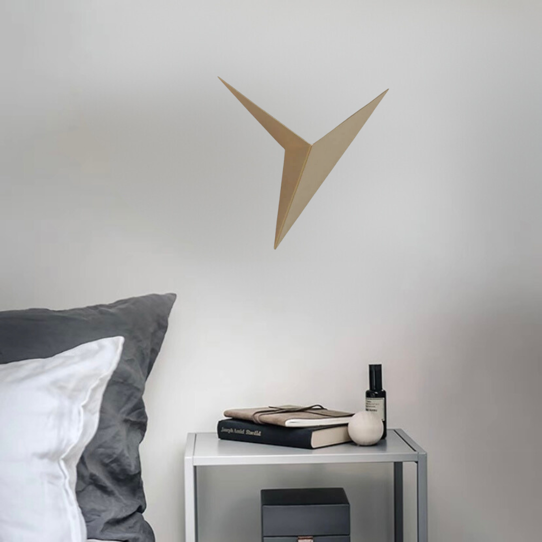 Ray Minimalita Triángulo LED Aplique de Pared