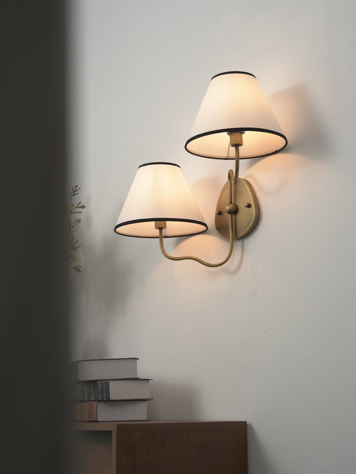 Mirarina aplique de pared doble