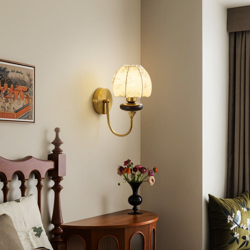 Zorvyn aplique de pared Floral